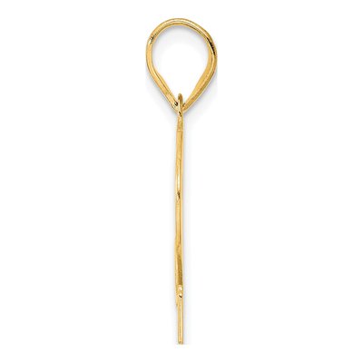 14K Yellow Gold Number 32 Pendant – view 3