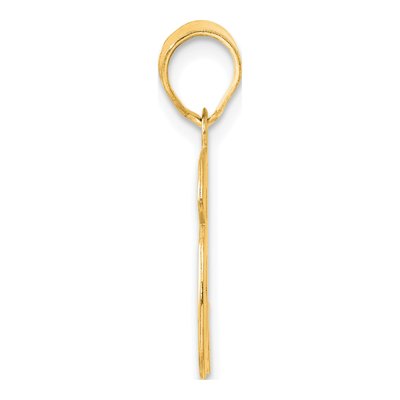 14K Yellow Gold Number 36 Pendant – view 3
