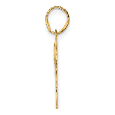 14K Yellow Gold Number 38 Pendant – view 3