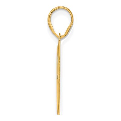 14K Yellow Gold Number 40 Pendant – view 3