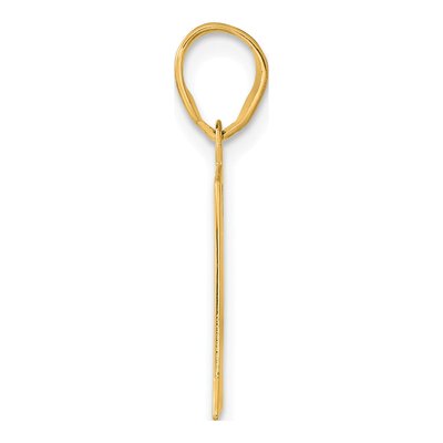 14K Yellow Gold Number 41 Pendant – view 3