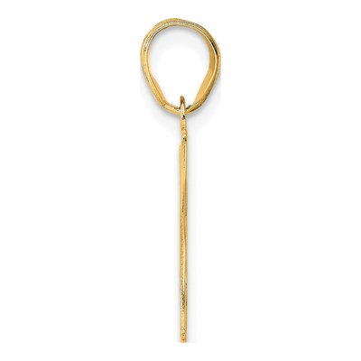 14K Yellow Gold Number 47 Pendant – view 3