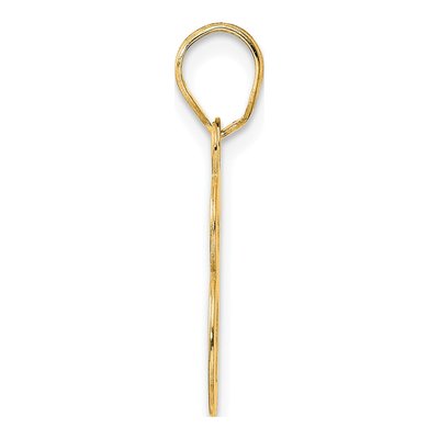 14K Yellow Gold Number 48 Pendant – view 3