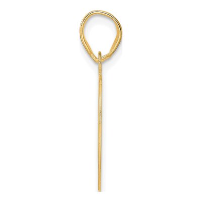 14K Yellow Gold Number 49 Pendant – view 3