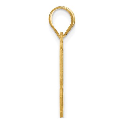 14K Yellow Gold Number 52 Pendant – view 2