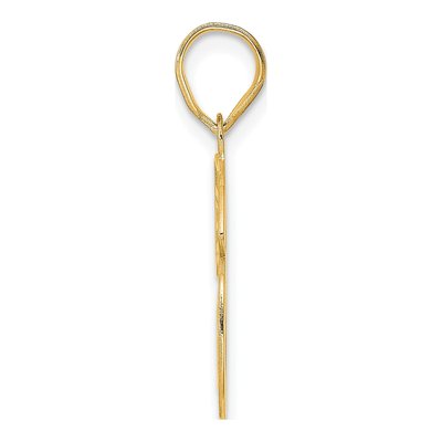 14K Yellow Gold Number 56 Pendant – view 3