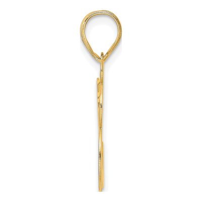 14K Yellow Gold Number 58 Pendant – view 3