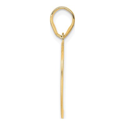 14K Yellow Gold Number 59 Pendant – view 3