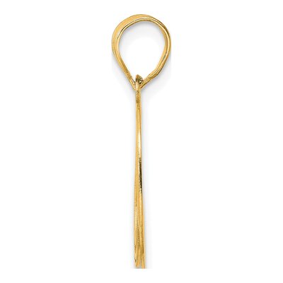 14K Yellow Gold Number 60 Pendant – view 3