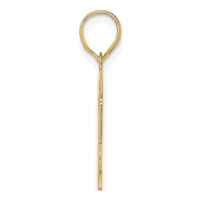 14K Yellow Gold Number 64 Pendant – view 3