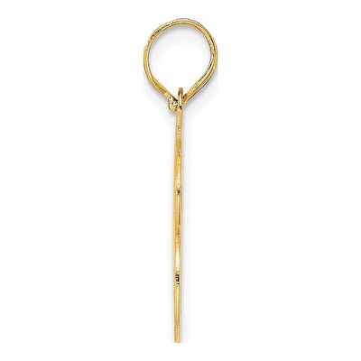 14K Yellow Gold Number 68 Pendant – view 3