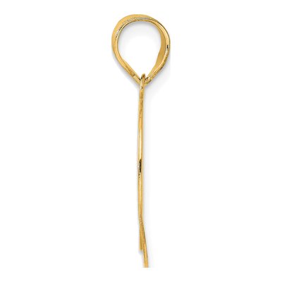 14K Yellow Gold Number 69 Pendant – view 3