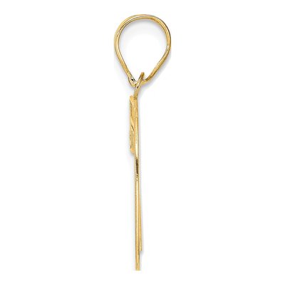 14K Yellow Gold Number 70 Pendant – view 3