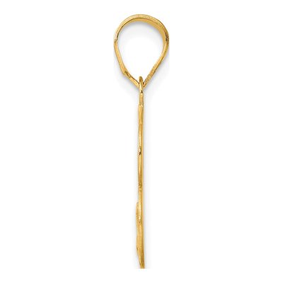 14K Yellow Gold Number 73 Pendant – view 3