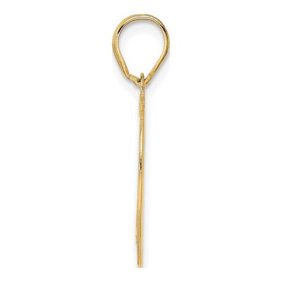 14K Yellow Gold Number 79 Pendant – view 3
