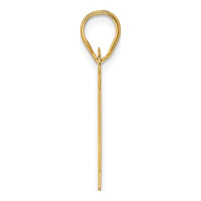 14K Yellow Gold Number 81 Pendant – view 3