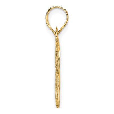 14K Yellow Gold Number 83 Pendant – view 3