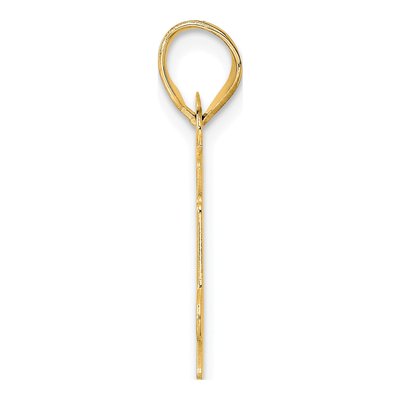 14K Yellow Gold Number 84 Pendant – view 3
