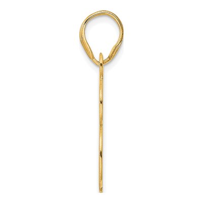 14K Yellow Gold Number 88 Pendant – view 3