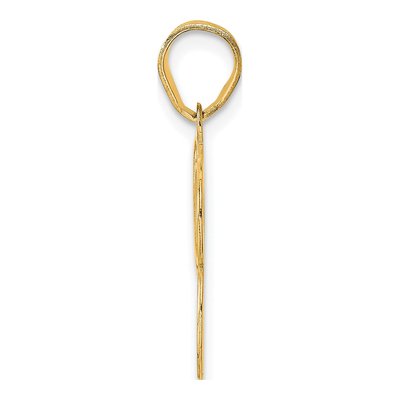 14K Yellow Gold Number 93 Pendant – view 3