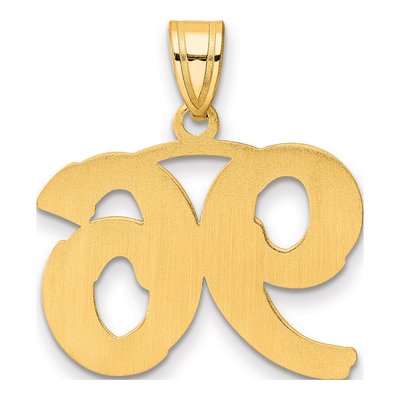 14K Yellow Gold Number 96 Pendant – view 4