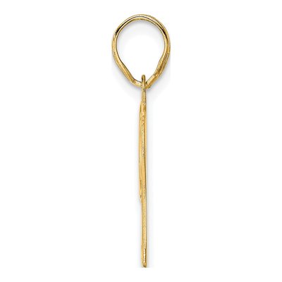 14K Yellow Gold Number 97 Pendant – view 3