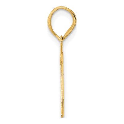 14K Yellow Gold Number 11 Pendant – view 3