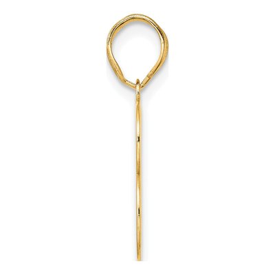 14K Yellow Gold Number 13 Pendant – view 3