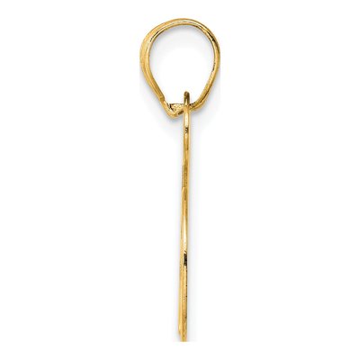 14K Yellow Gold Number 15 Pendant – view 3
