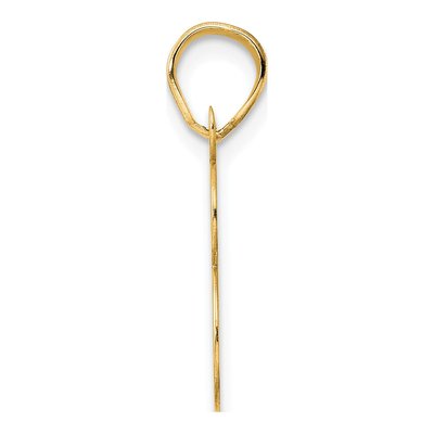 14K Yellow Gold Number 18 Pendant – view 3