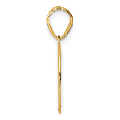14K Yellow Gold Number 20 Pendant – view 3