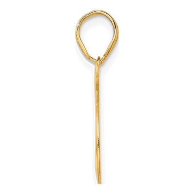 14K Yellow Gold Number 25 Pendant – view 3