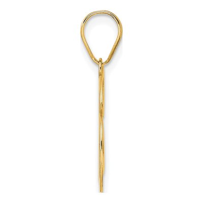 14K Yellow Gold Number 26 Pendant – view 3