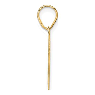 14K Yellow Gold Number 27 Pendant – view 3