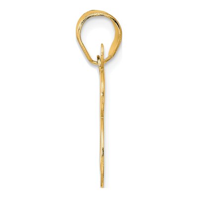14K Yellow Gold Number 28 Pendant – view 3