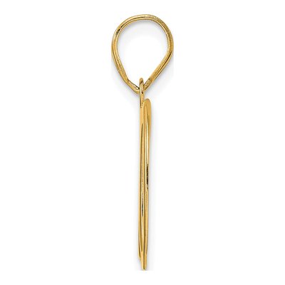 14K Yellow Gold Number 30 Pendant – view 3