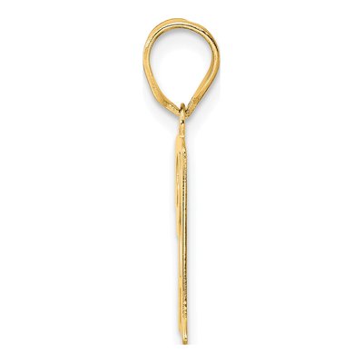 14K Yellow Gold Number 31 Pendant – view 3