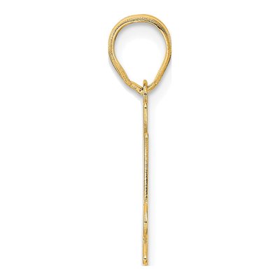 14K Yellow Gold Number 34 Pendant – view 3