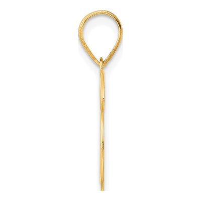 14K Yellow Gold Number 36 Pendant – view 3