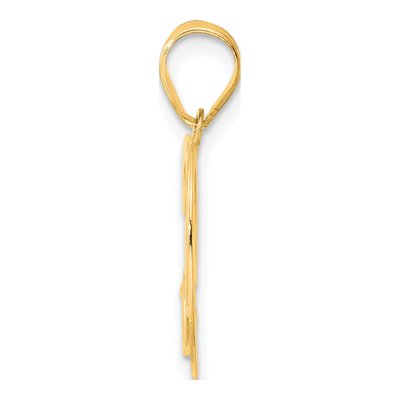 14K Yellow Gold Number 39 Pendant – view 3