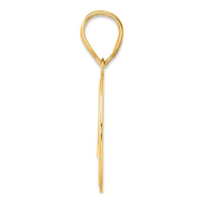 14K Yellow Gold Number 40 Pendant – view 3