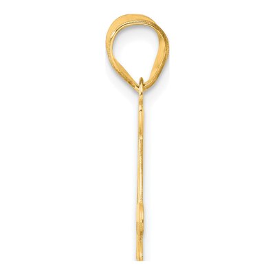 14K Yellow Gold Number 44 Pendant – view 3