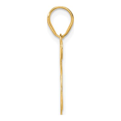 14K Yellow Gold Number 45 Pendant – view 3