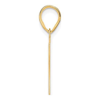 14K Yellow Gold Number 47 Pendant – view 3