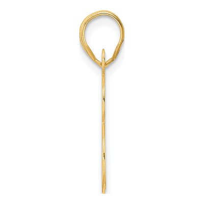 14K Yellow Gold Number 48 Pendant – view 3