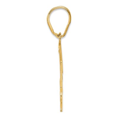 14K Yellow Gold Number 54 Pendant – view 3