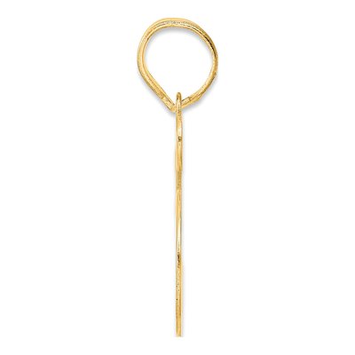 14K Yellow Gold Number 55 Pendant – view 3