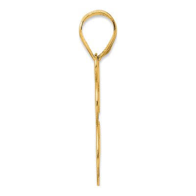 14K Yellow Gold Number 58 Pendant – view 3