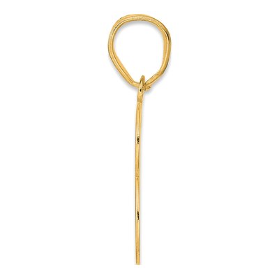 14K Yellow Gold Number 63 Pendant – view 3