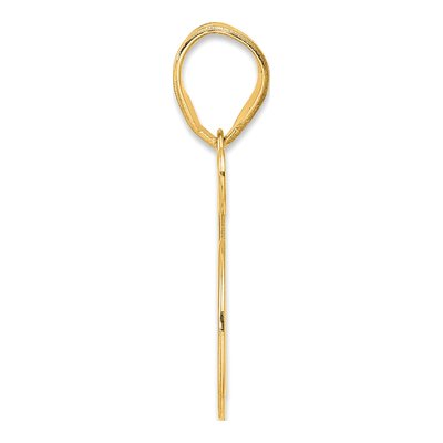 14K Yellow Gold Number 65 Pendant – view 3